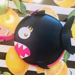 Betsey Johnson fish coin purse/wristlet!